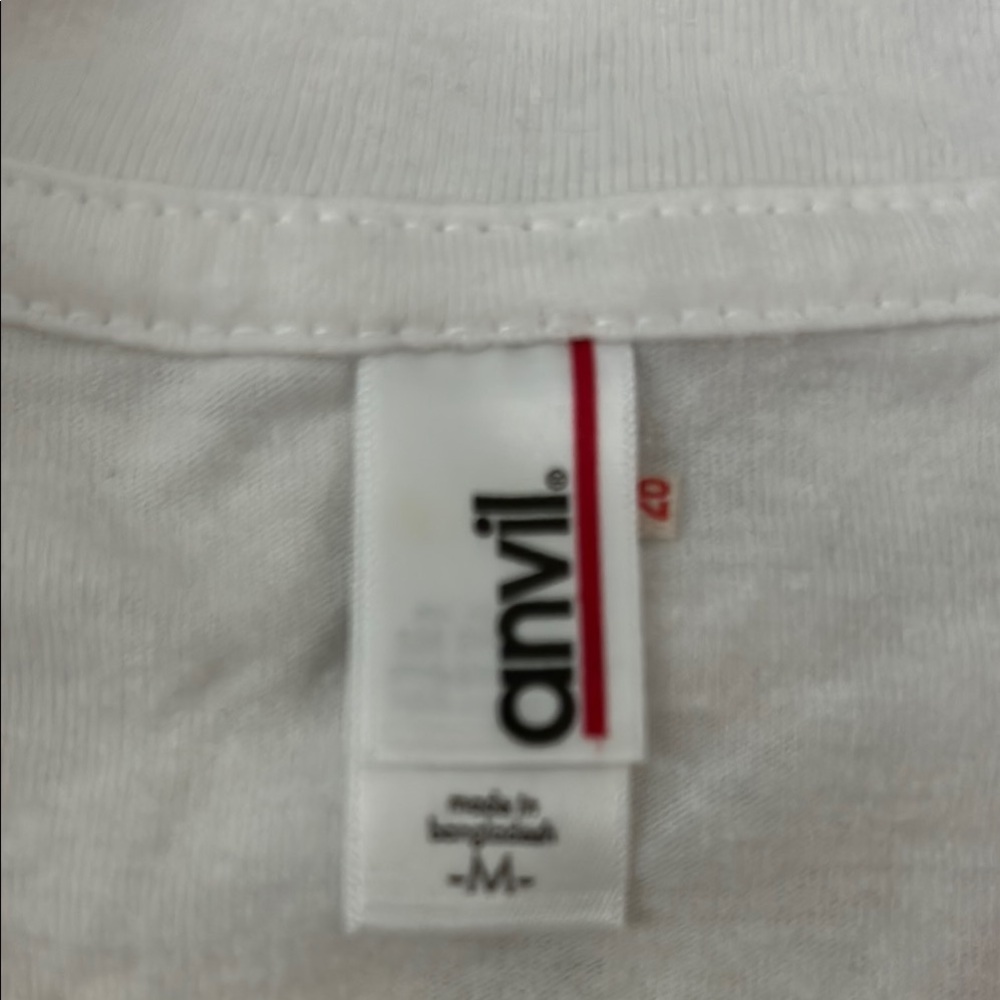 Vintage Summer 2009 OAR Band Tee White Short Sleeve Tee with Logo Graphic Design - Picture 5 of 9